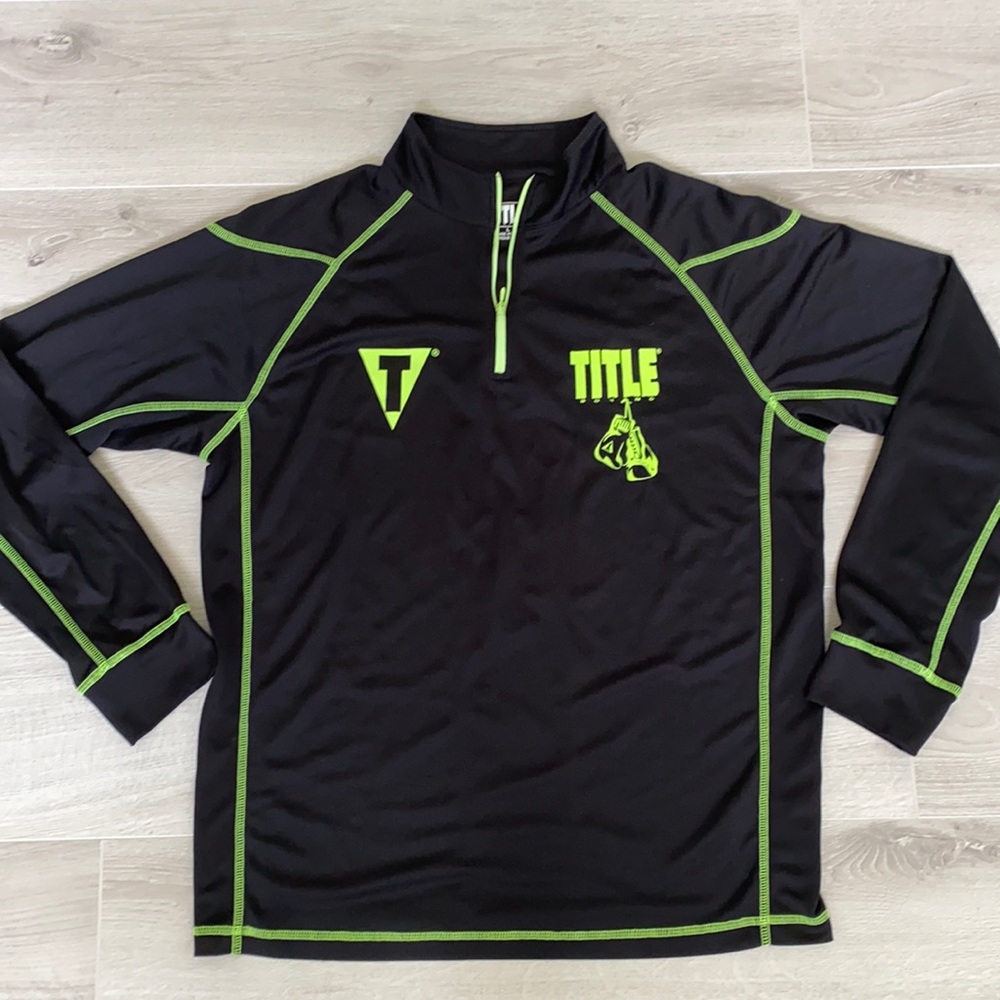 Title Boxing Quarter Zip Jacket